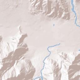 White Water California Terrain Map