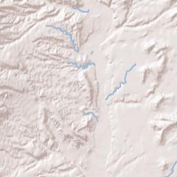Punkin Center Arizona Terrain Map