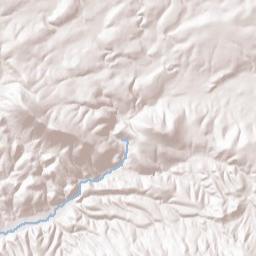 New Mexico 12, Gila National Forest, Aragon Terrain Map