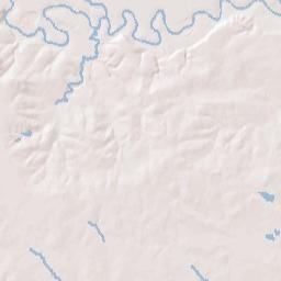 U.S. 70 Bypass, Ouachita National Forest, Idabel Terrain Map