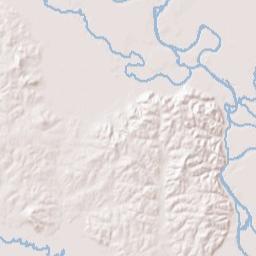 Vaden Arkansas Terrain Map