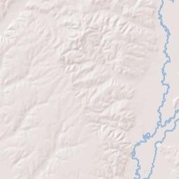 Pine Grove Arkansas Terrain Map