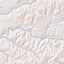 Fowlers Crossroads Alabama Terrain Map