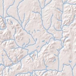 Hilliard Alabama Terrain Map