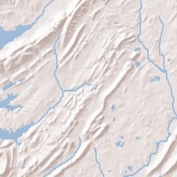 Ottery Alabama Terrain Map