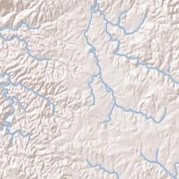 Piney Woods Alabama Terrain Map