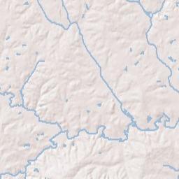 Powder Springs Terrain Map
