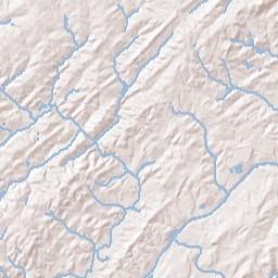 Vinings Terrain Map
