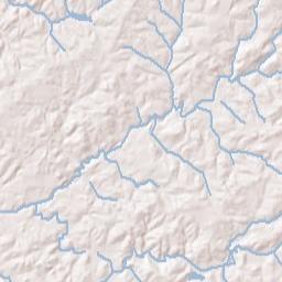 North Druid Hills Terrain Map
