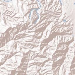 Beeks Place California Terrain Map
