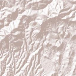 Gila County Terrain Map
