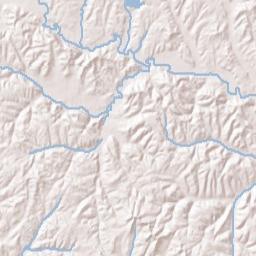 Gobblers Crossing Alabama Terrain Map