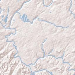 Majestic Alabama Terrain Map