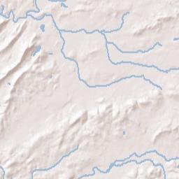 Peaceburg Alabama Terrain Map