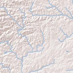 Mount Pleasant Alabama Terrain Map