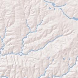 Edgefield County Terrain Map