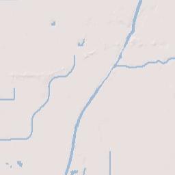 Santa Ana, California Terrain Map