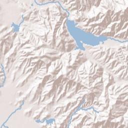 Cowan Heights California Terrain Map