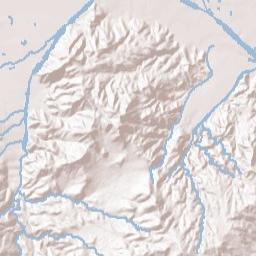 Caliente Sands California Terrain Map