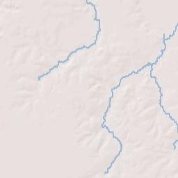 Alleene Arkansas Terrain Map