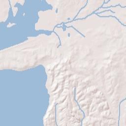 Saratoga Arkansas Terrain Map