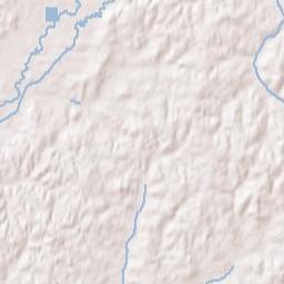 Hightogy Alabama Terrain Map
