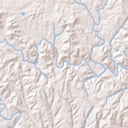 Gayosa Alabama Terrain Map