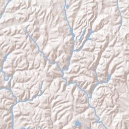 Drifton Alabama Terrain Map