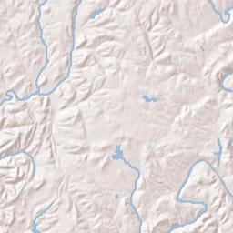 Quinton Alabama Terrain Map