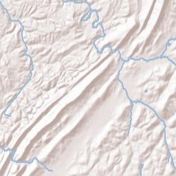 Fitzgerald Estates Alabama Terrain Map