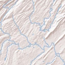 Wattsville Alabama Terrain Map
