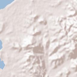 Koga-shi Terrain Map