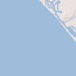 Sunset Beach California Terrain Map