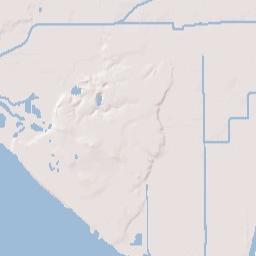 Ocean View California Terrain Map