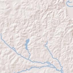 Bragg City Arkansas Terrain Map