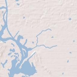 Columbus Air Force Base Terrain Map