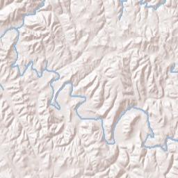 Merrywood Alabama Terrain Map