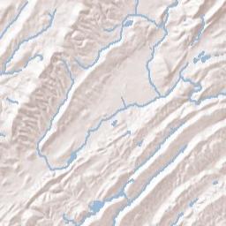 Roper Alabama Terrain Map