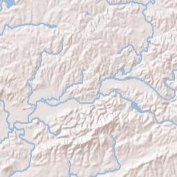 Heflin Alabama Terrain Map