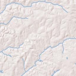 Greene County Terrain Map
