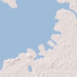 Fukuoka Terrain Map