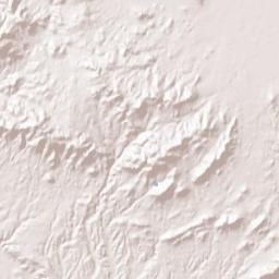 Antelope Hills California Terrain Map