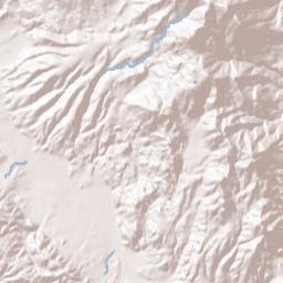 Thomas Mountain California Terrain Map