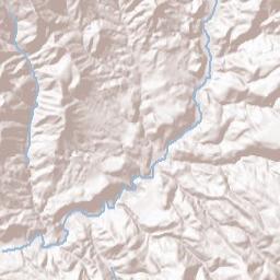 Blue Arizona Terrain Map