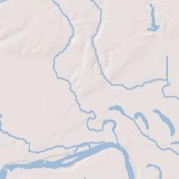 Pine Prairie Arkansas Terrain Map
