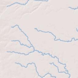 Deane Arkansas Terrain Map