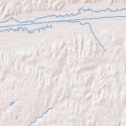 Melborne Alabama Terrain Map