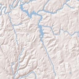 Minor Alabama Terrain Map