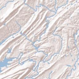 Prescott Alabama Terrain Map