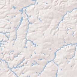 Evans Terrain Map